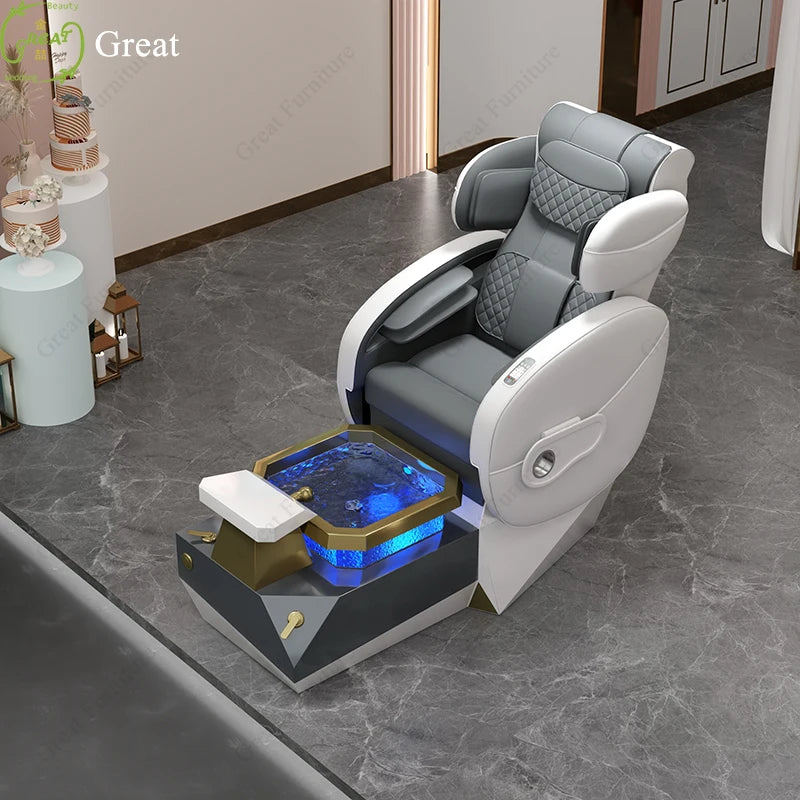 Electric Massage Spa Chair I Multifunctional Luxury Pedicure Spa Chair