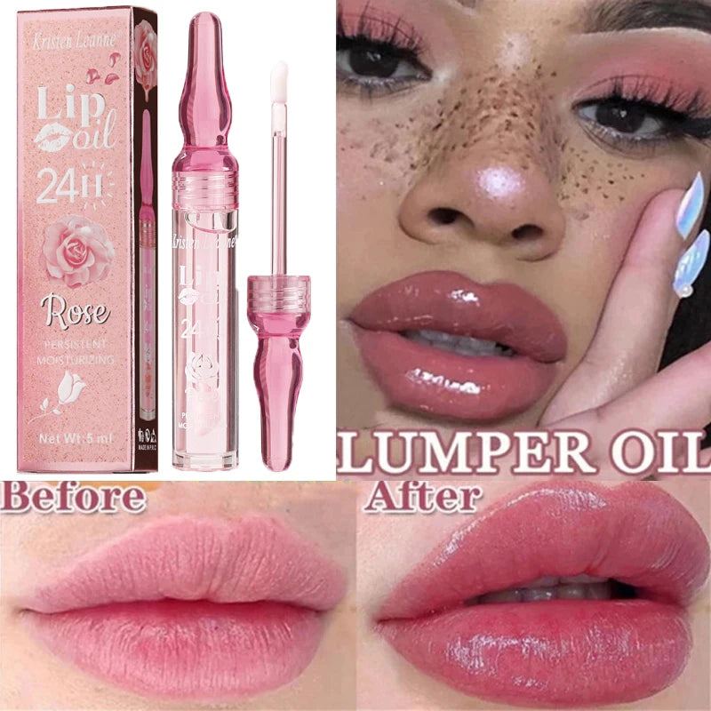 Lip Plump Serum I Instant Volumising Essential Oil I Moisturizing Nourish Sexy Lip Care I Increase Lips Elasticity