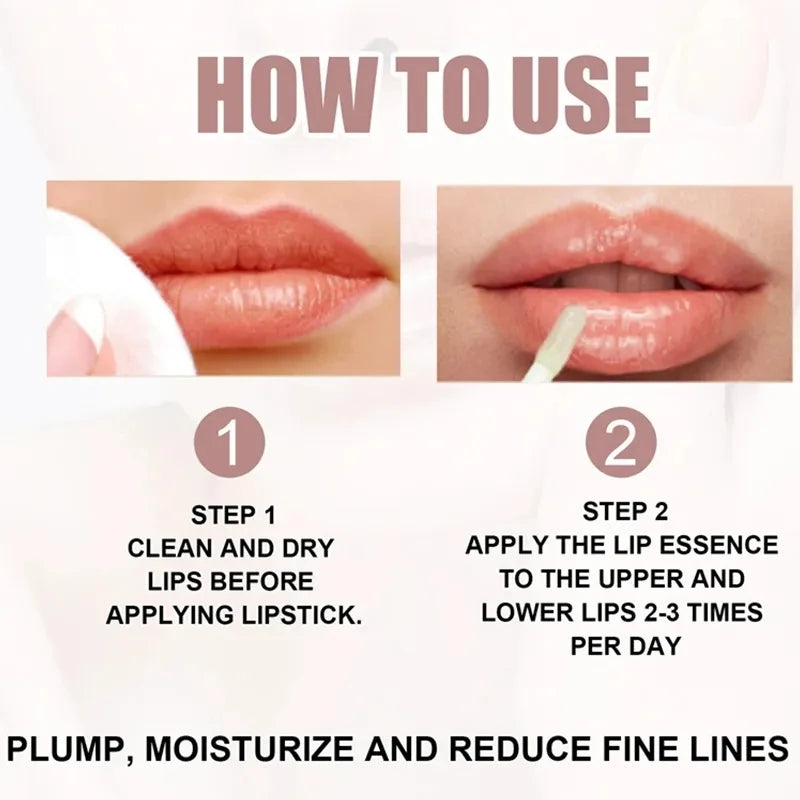 Lip Plump Serum I Instant Volumising Essential Oil I Moisturizing Nourish Sexy Lip Care I Increase Lips Elasticity