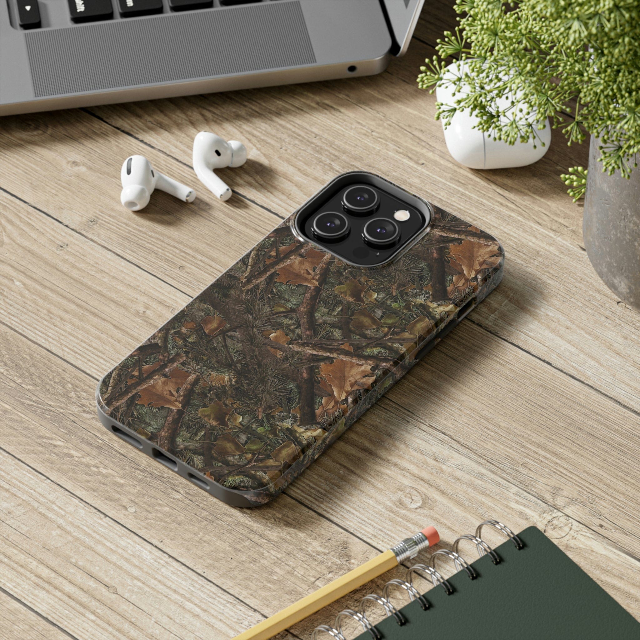 IPhone 14, 13, 12 Series Tough TitanGuard By Case-Mate? - Forest Camouflage