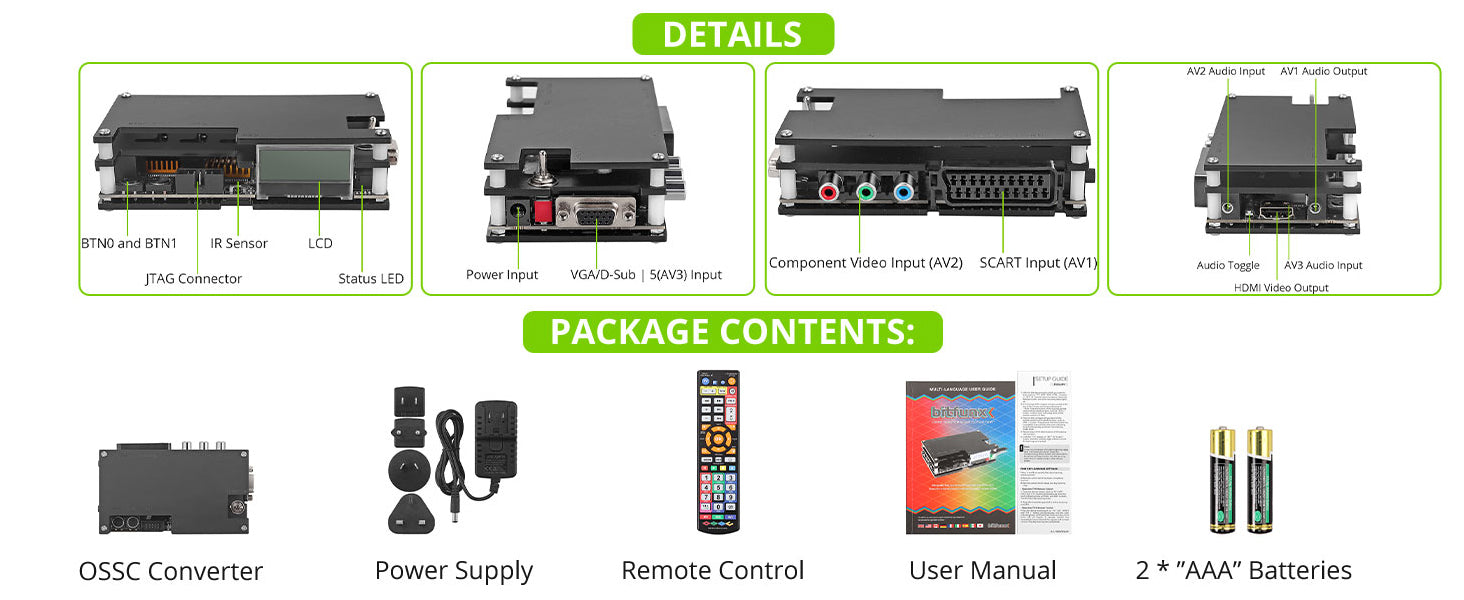 LiNKFOR OSSC Open Source Scan Converter