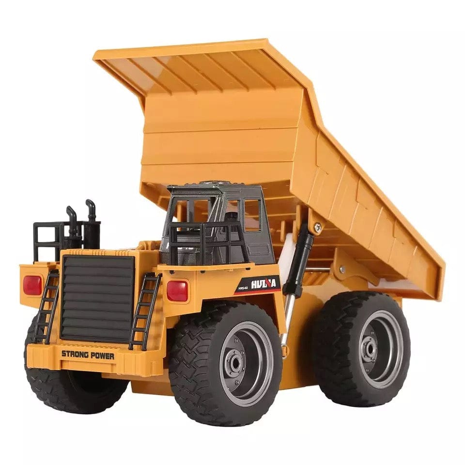 RC Metal Dump Truck Six Channel 2.4G HN1540 Construction 1/18 Alloy Toy Kid Gift