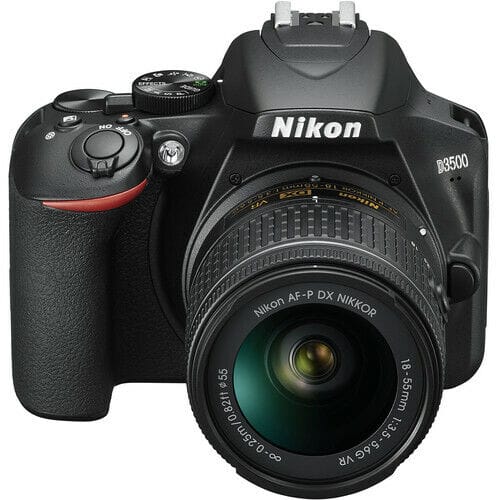 Nikon D3500 DSLR Camera with 18-55mm Lens Deluxe Bundle