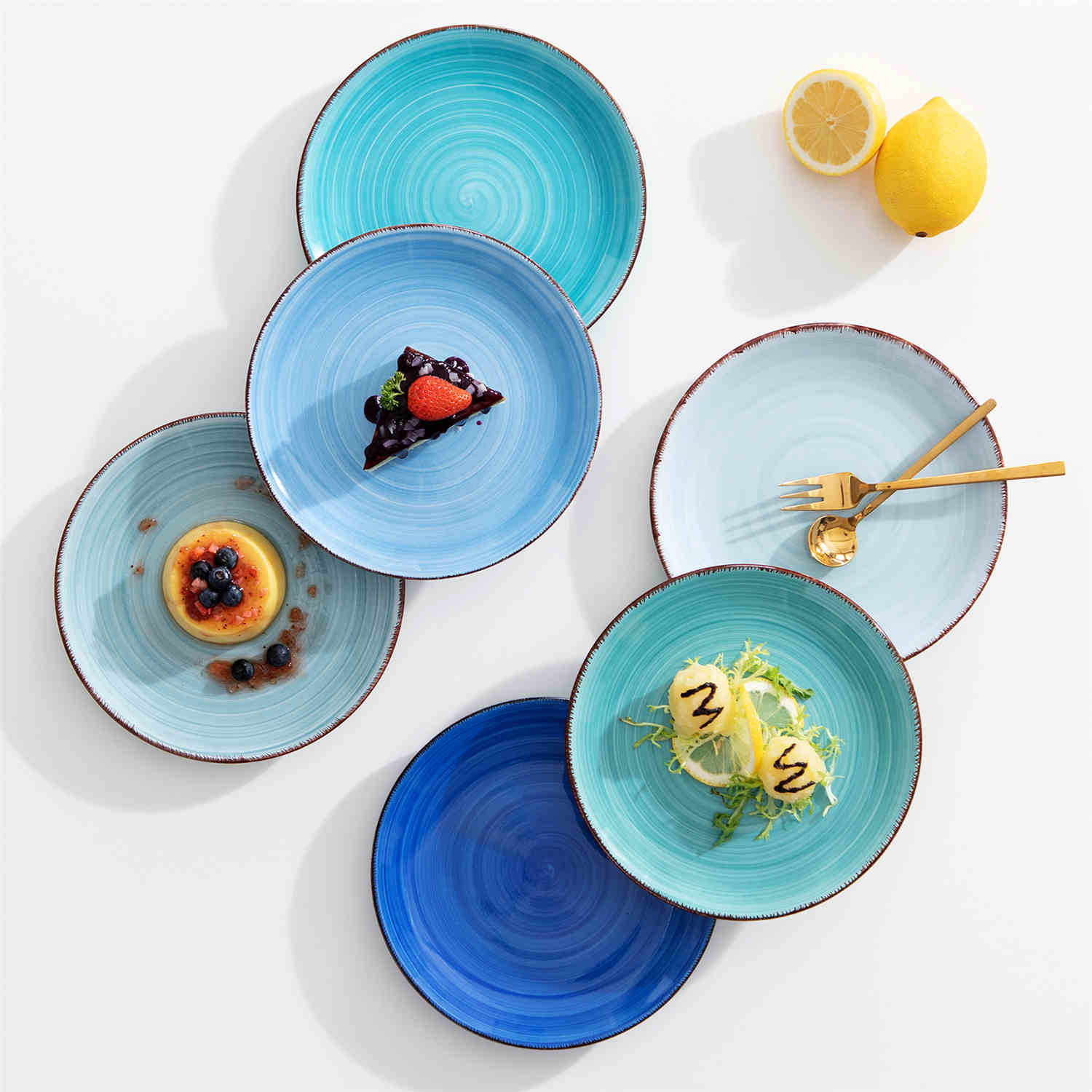 Bonita Salad Plates Set of 6