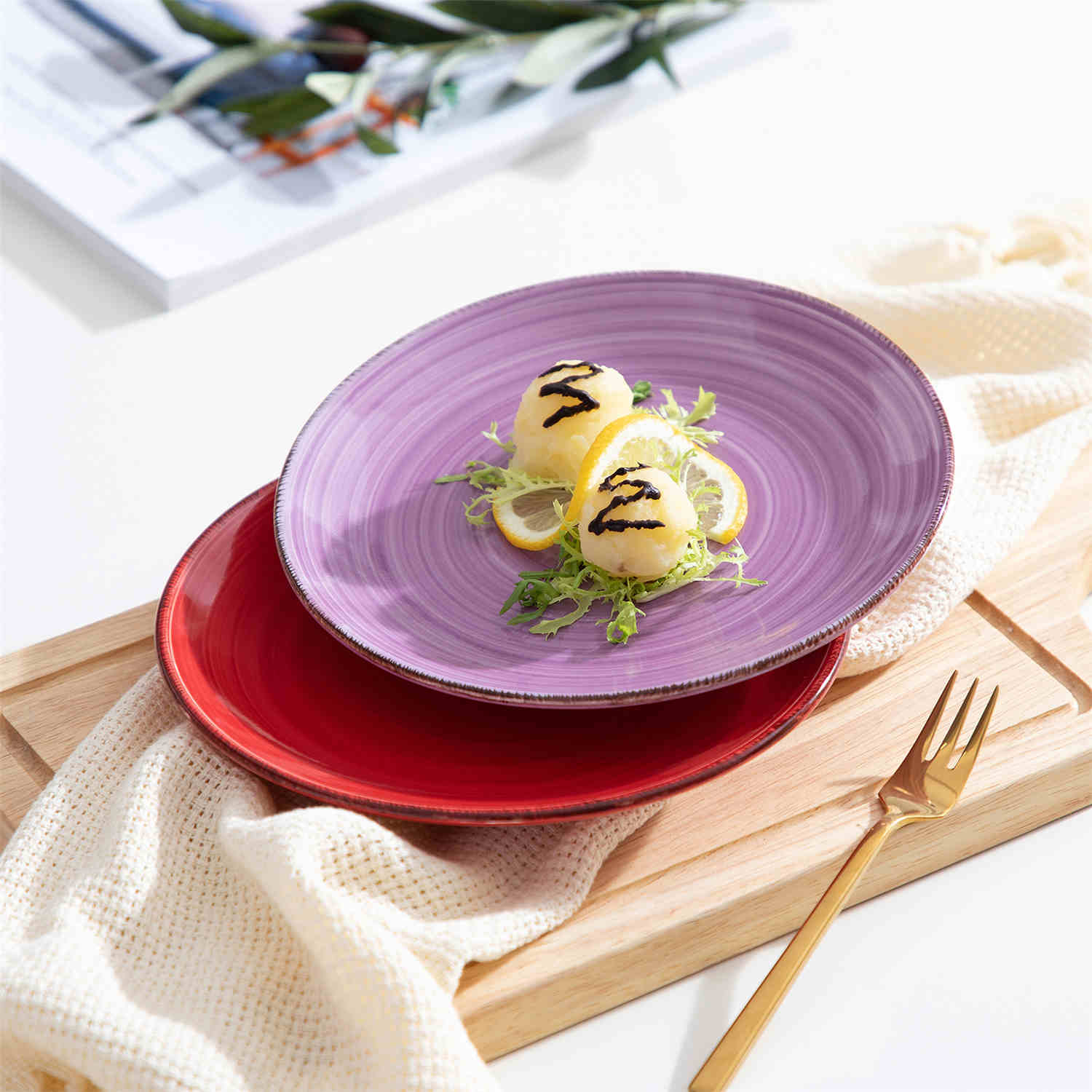 Bonita Salad Plates Set of 6