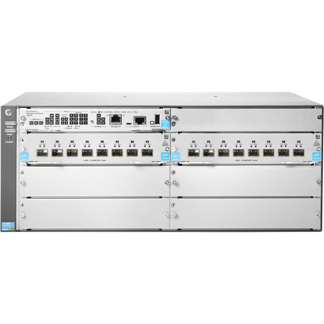 HPE E 5406R 16-port SFP+ (No PSU) v3 zl2 Switch (JL095A)