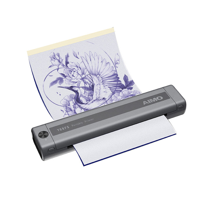 1. AIMO T08FS Wireless Tattoo Transfer Stencil Printer