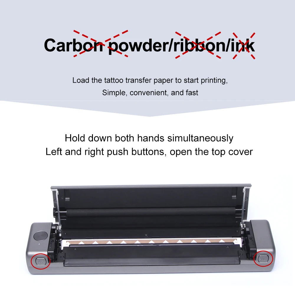 How to Use a Portable Tattoo Printer
