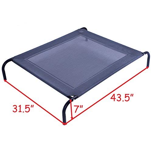 Giantex Elevated Pet Bed for Medium Large Dogs, Keep Pets Cool