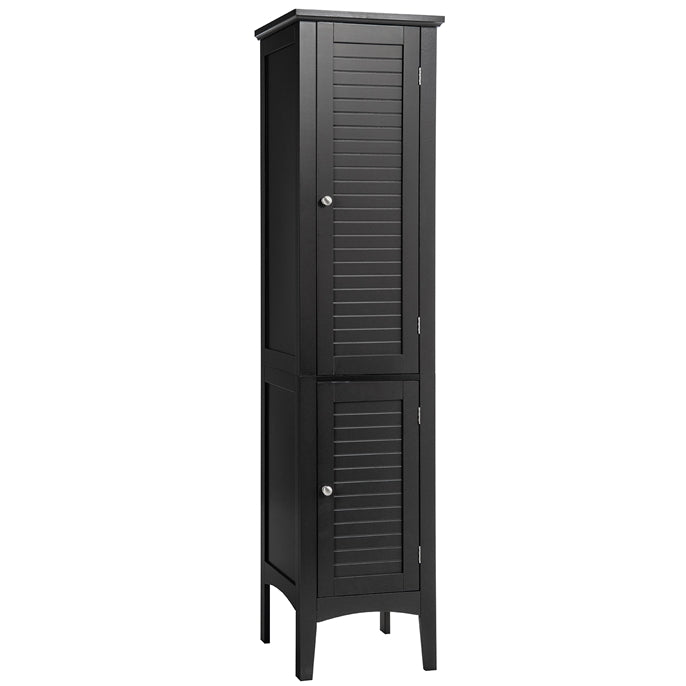 Storage Cabinet Bathroom High Cabinet with 5 Tier Shelves