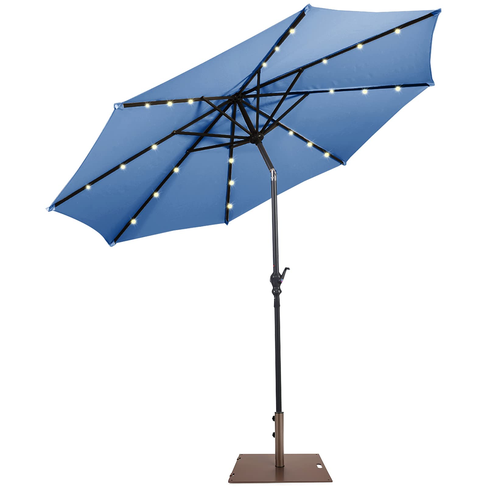 Giantex Patio Umbrella with Base Stand