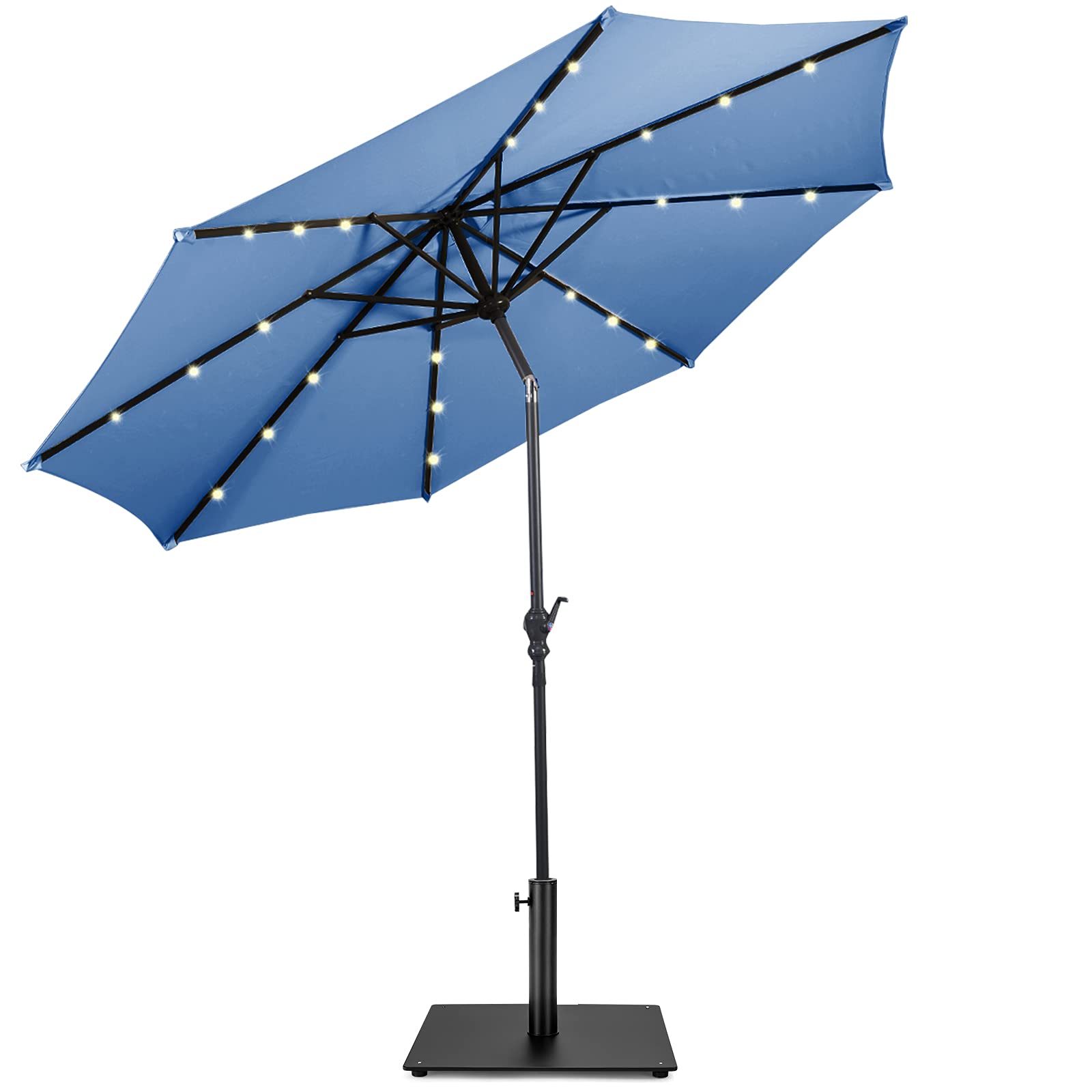 Giantex Patio Umbrella with Base Stand