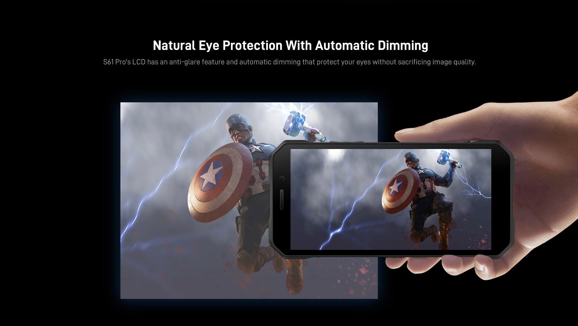 Natural Eye Protection With Automatic Dimming