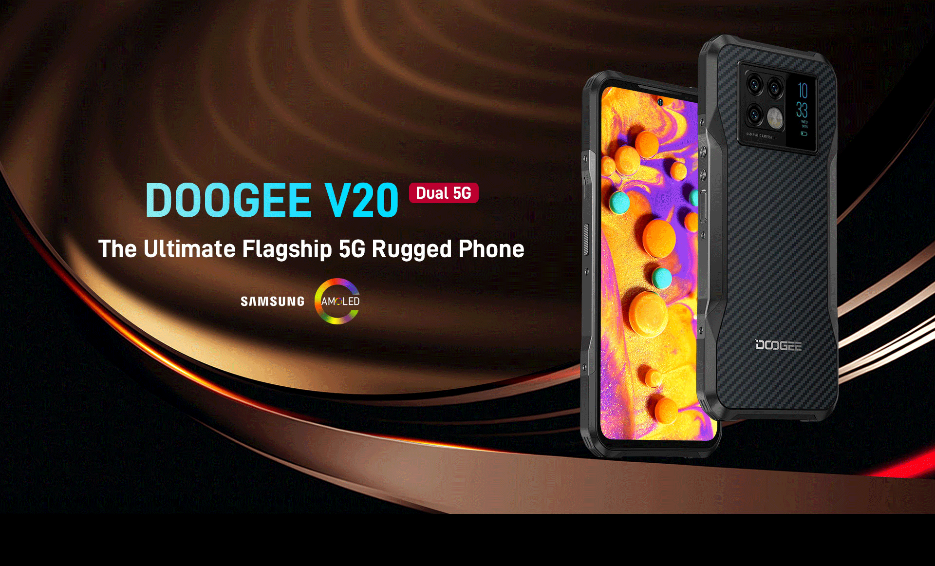 Doogee V20 Прочный смартфон Прочный телефон Прочный телефон