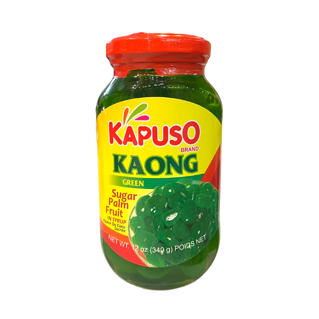 Kapuso - Kaong Sugar Palm Fruit in Syrup (Green) - 340g