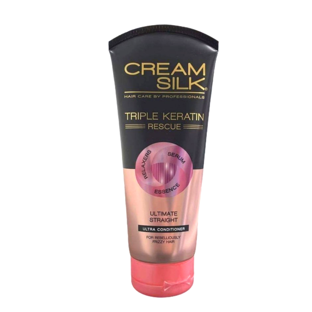 Cream Silk - Triple Keratin Rescue (Ultimate Straight) Ultra Conditioner - 170mL