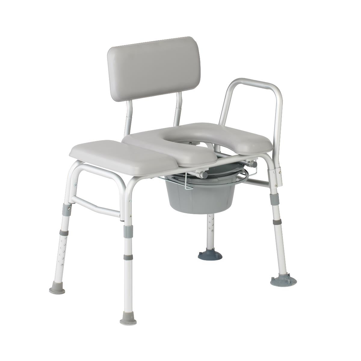 Medline Combination Transfer Bench and Commode 400lb