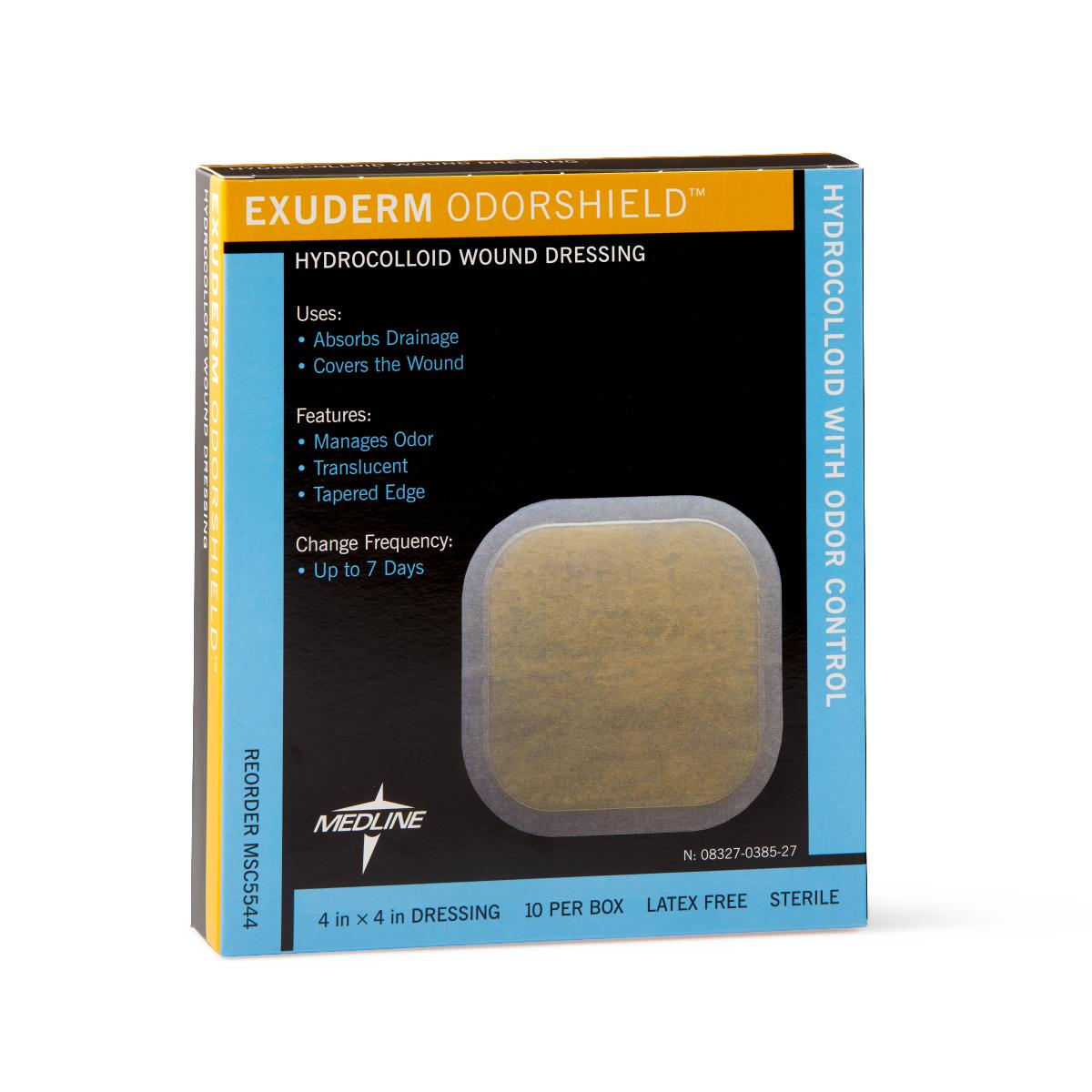 Exuderm Odorshield Hydrocolloid Wound Dressings