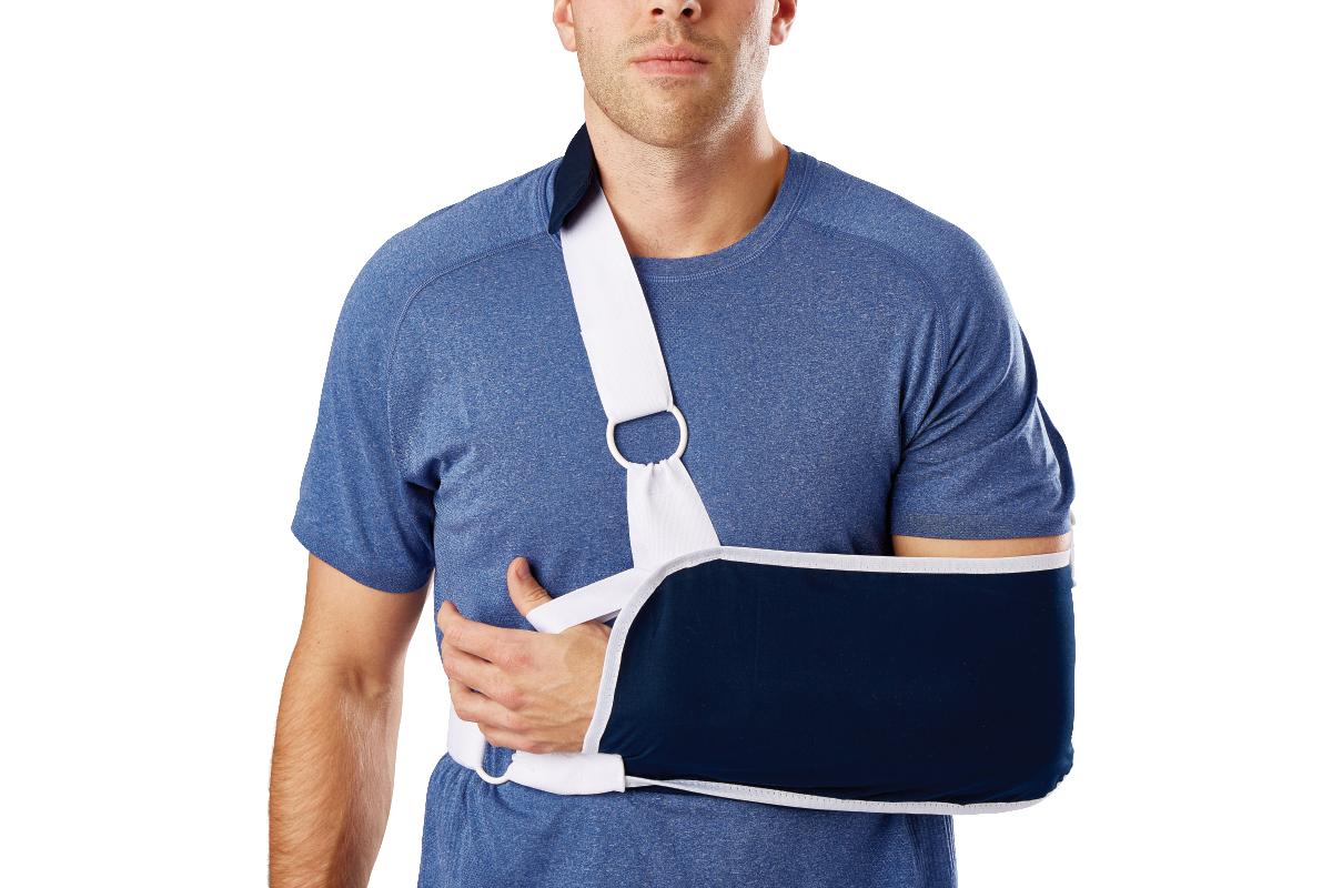 Medline Sling-Style Shoulder Immobilizer with Neck Pad