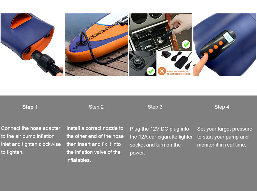 inflatable sup air pump