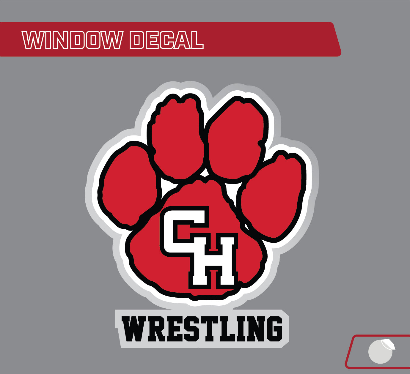 Colleyville Heritage Wrestling Decal