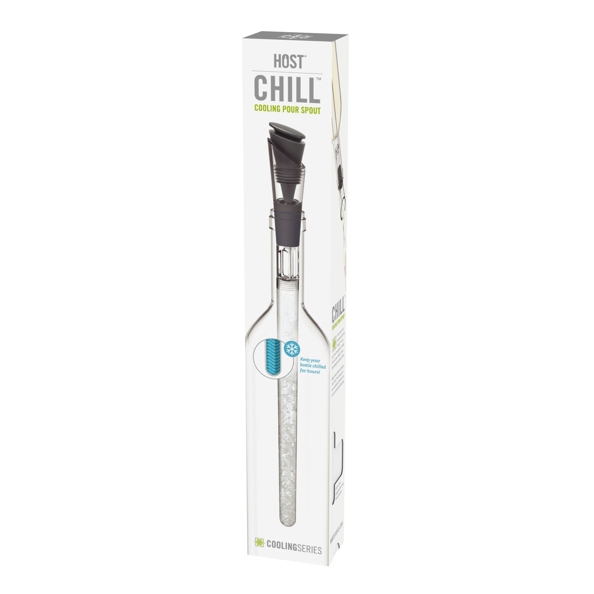 CHILL? Grey Cooling Pour Spout in Box by HOST?