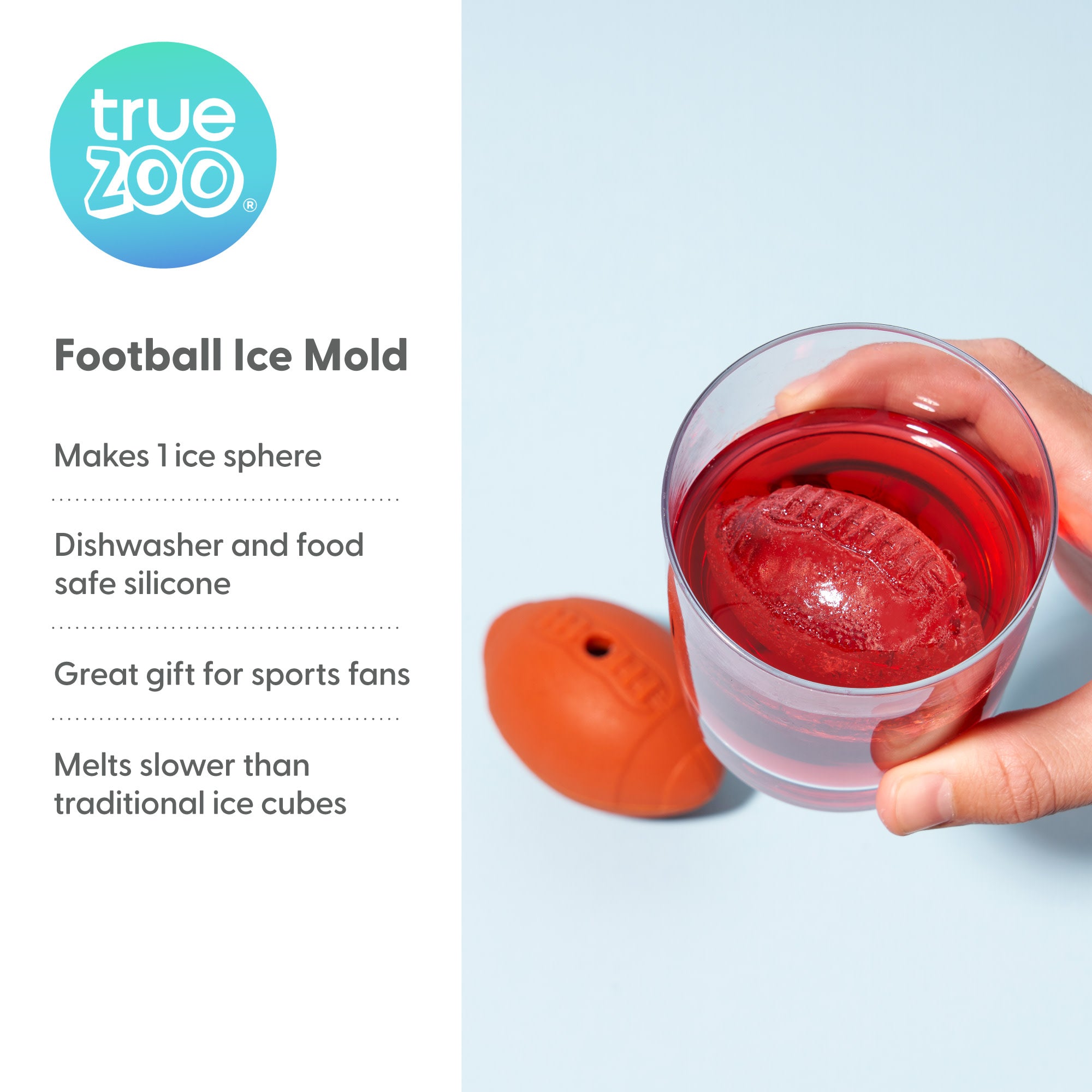 Football Silicone Ice Mold