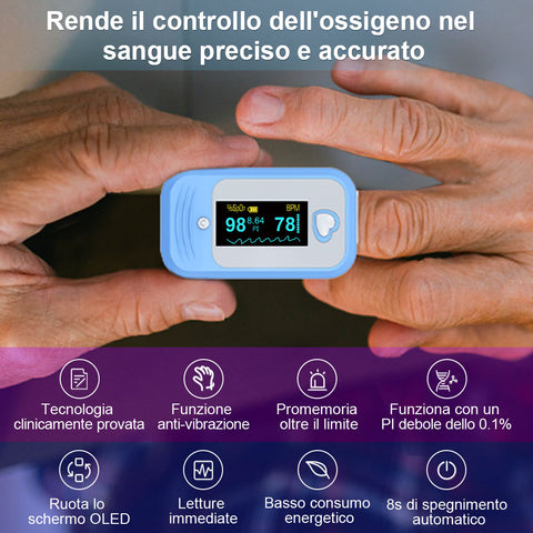 Pulsossimetro da dito