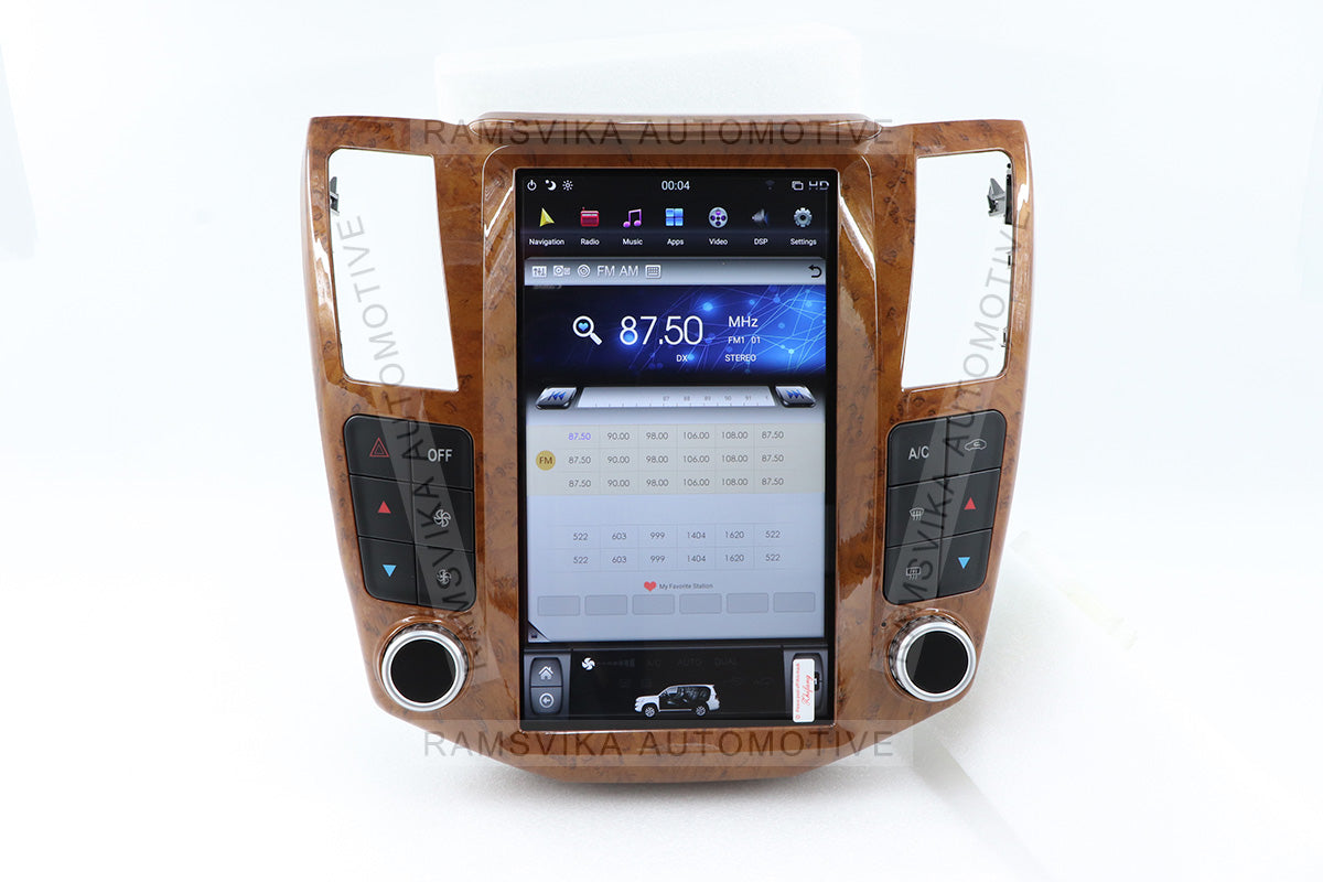 Android car radio player for Lexus RX300 RX330 RX400H 2004-2008