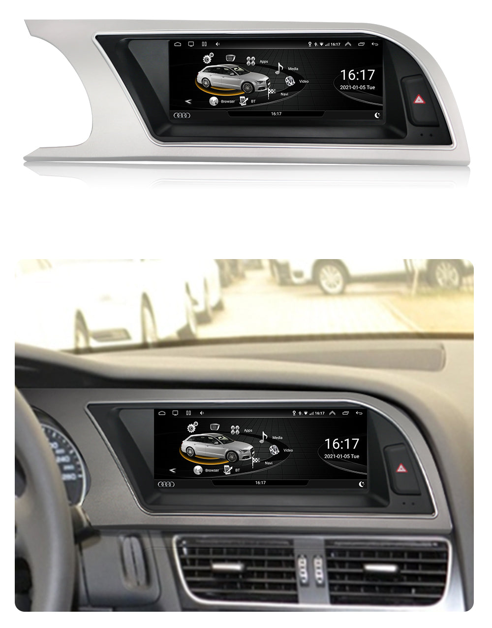 auto head unit for Audi A5 2009–2016