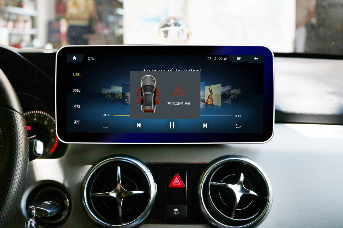 Auto head unit for Mercedes-Benz GLK 2013-2015