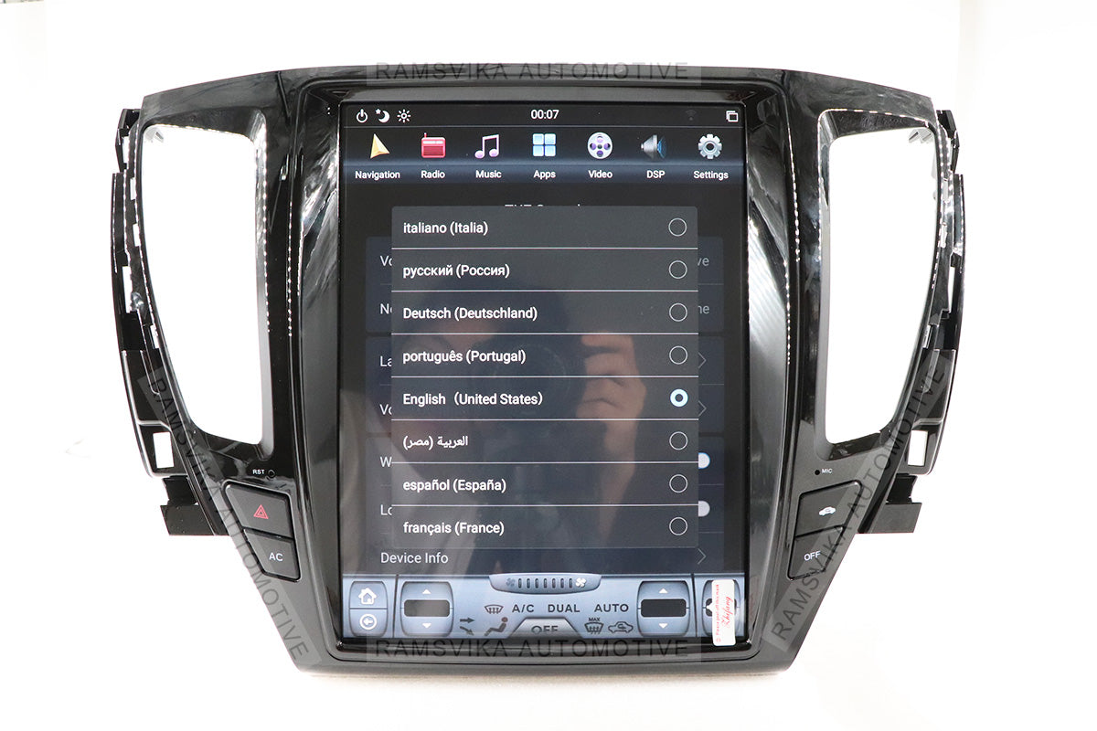 android Multimedia player for Mitsubishi Pajero Sport 2015-2019