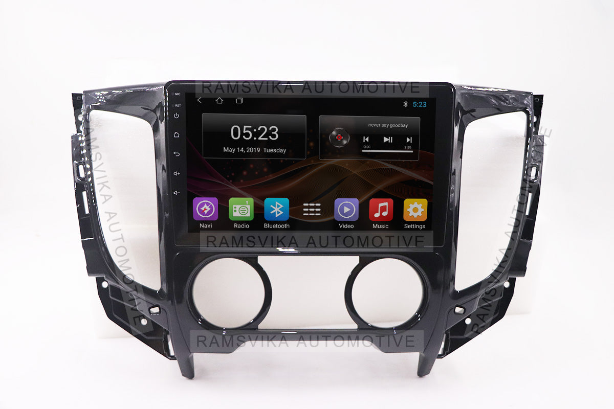 car audio stereo for MITSUBISHI Triton L200 Strakar 2015-2018