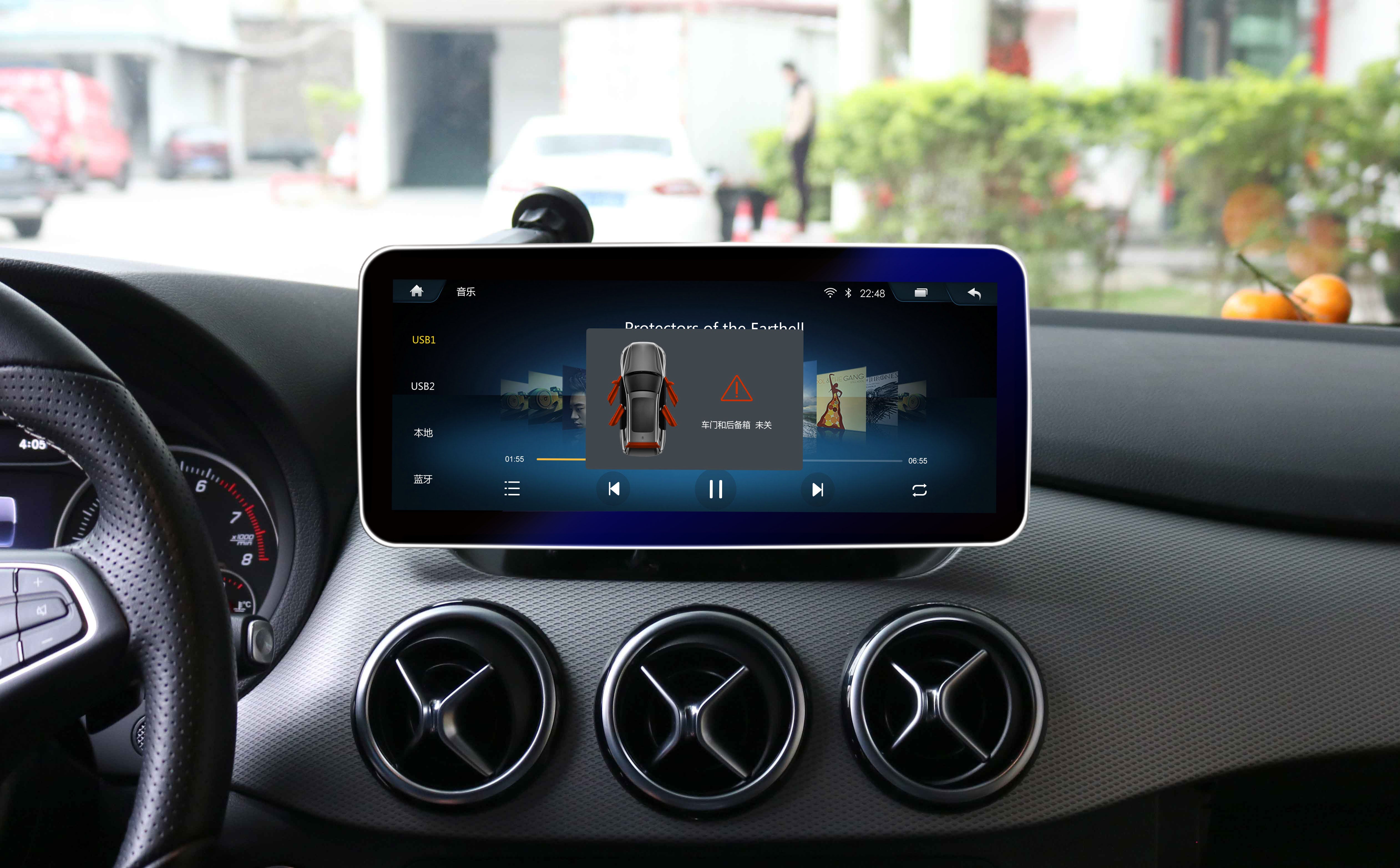 Android car radio player for Mercedes-Benz B-Class