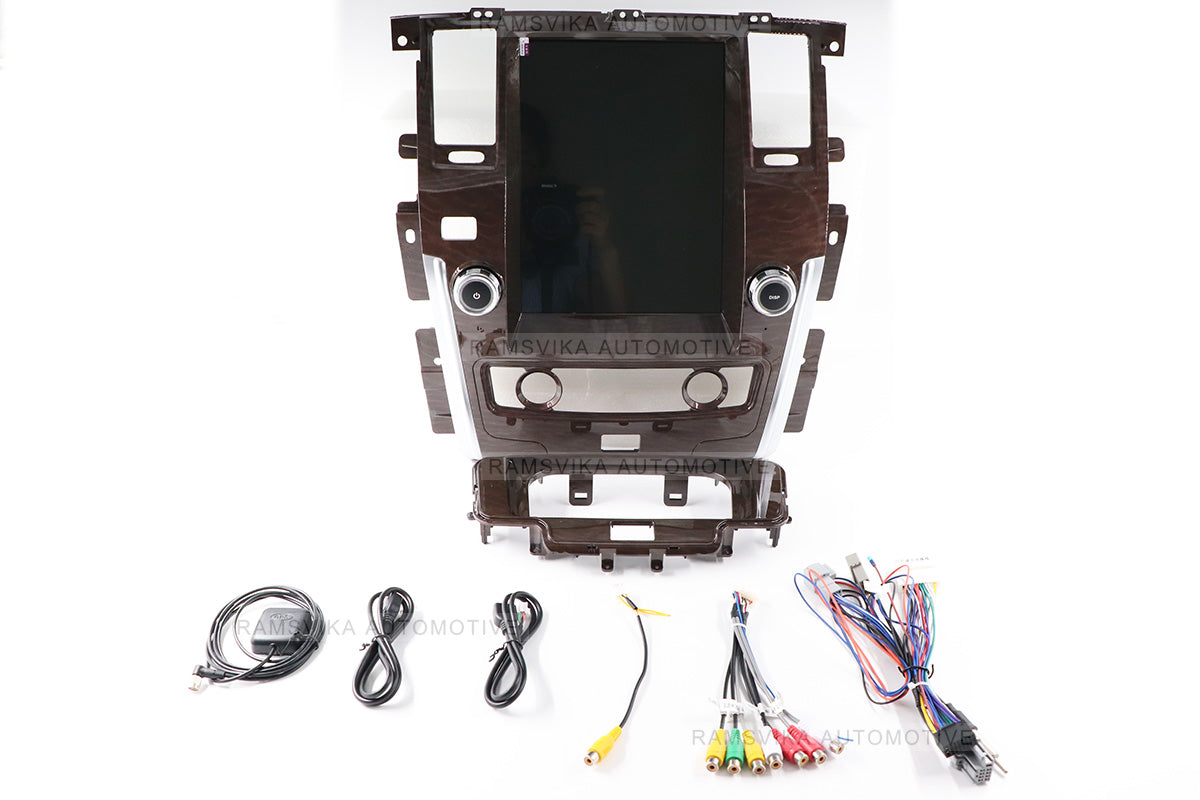 car audio stereo for Nissan Patrol Y62 Armada Infiniti QX56 QX80 2010-2019