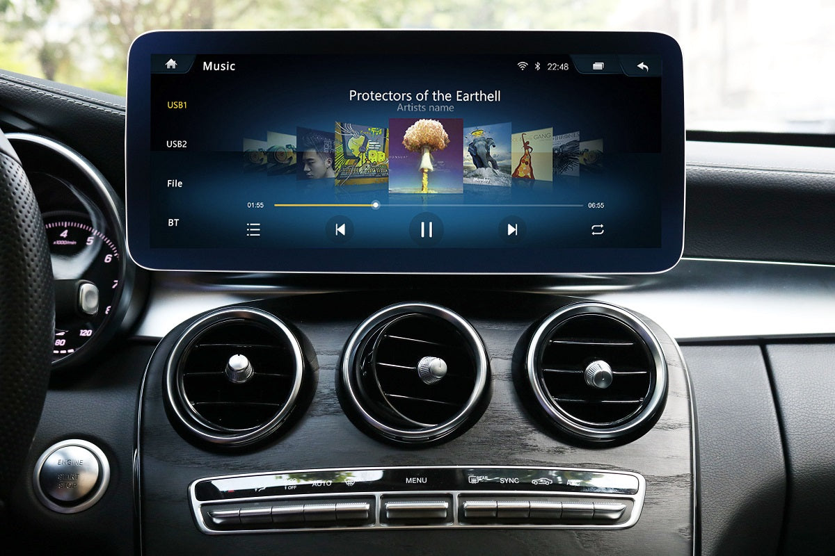 android radio for Mercedes-Benz C-Class 2014-2021