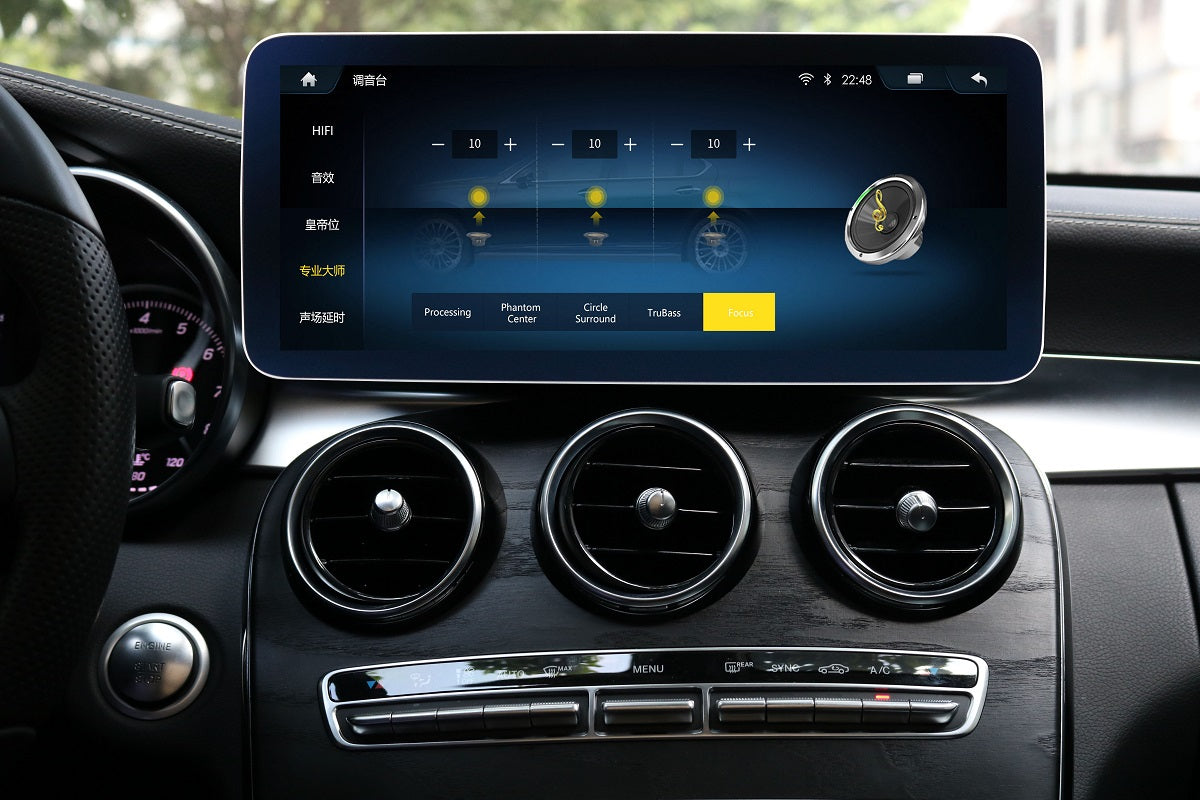 auto stereo for Mercedes-Benz C-Class 2014-2021