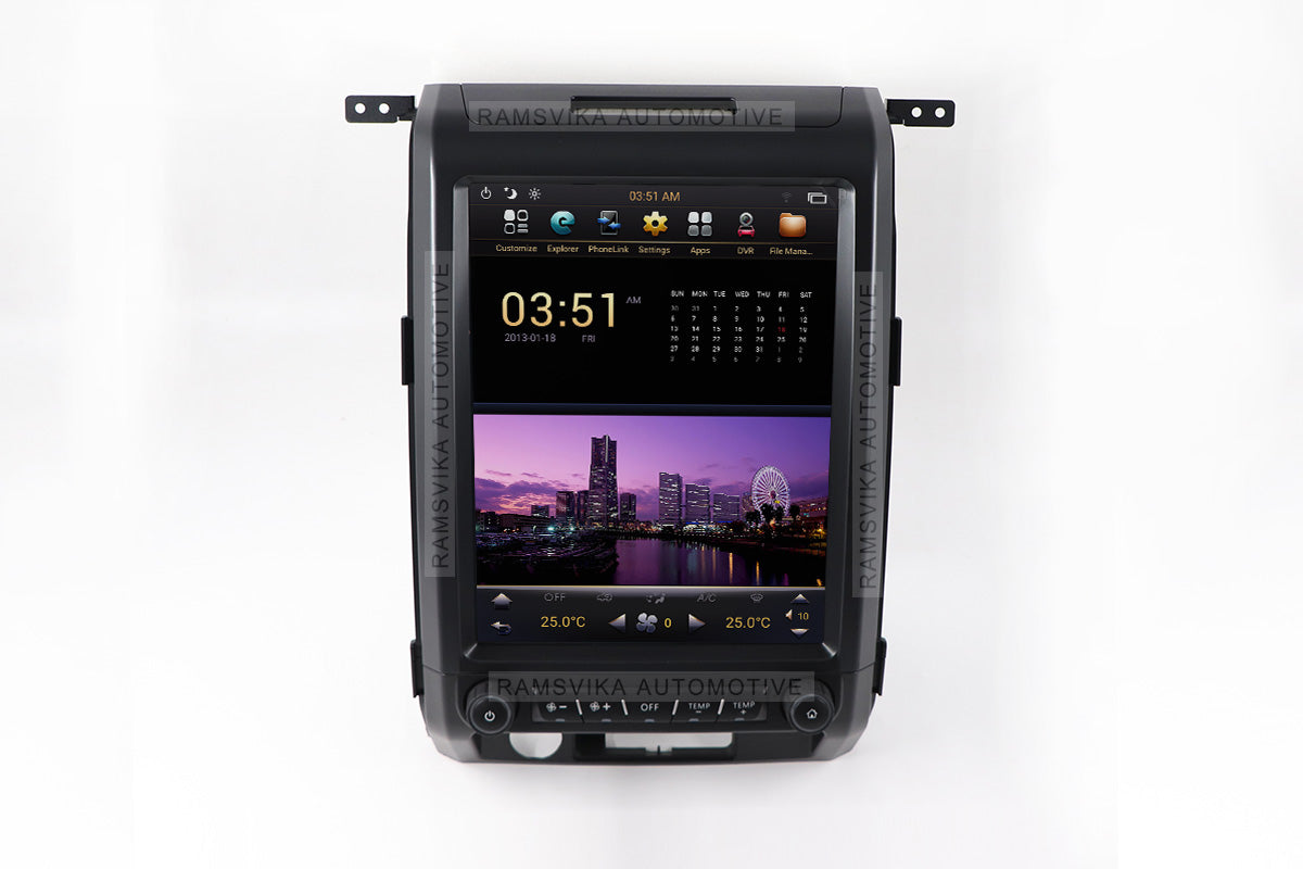 Android GPS navigation for Ford F-150 2009–2014 Dual system