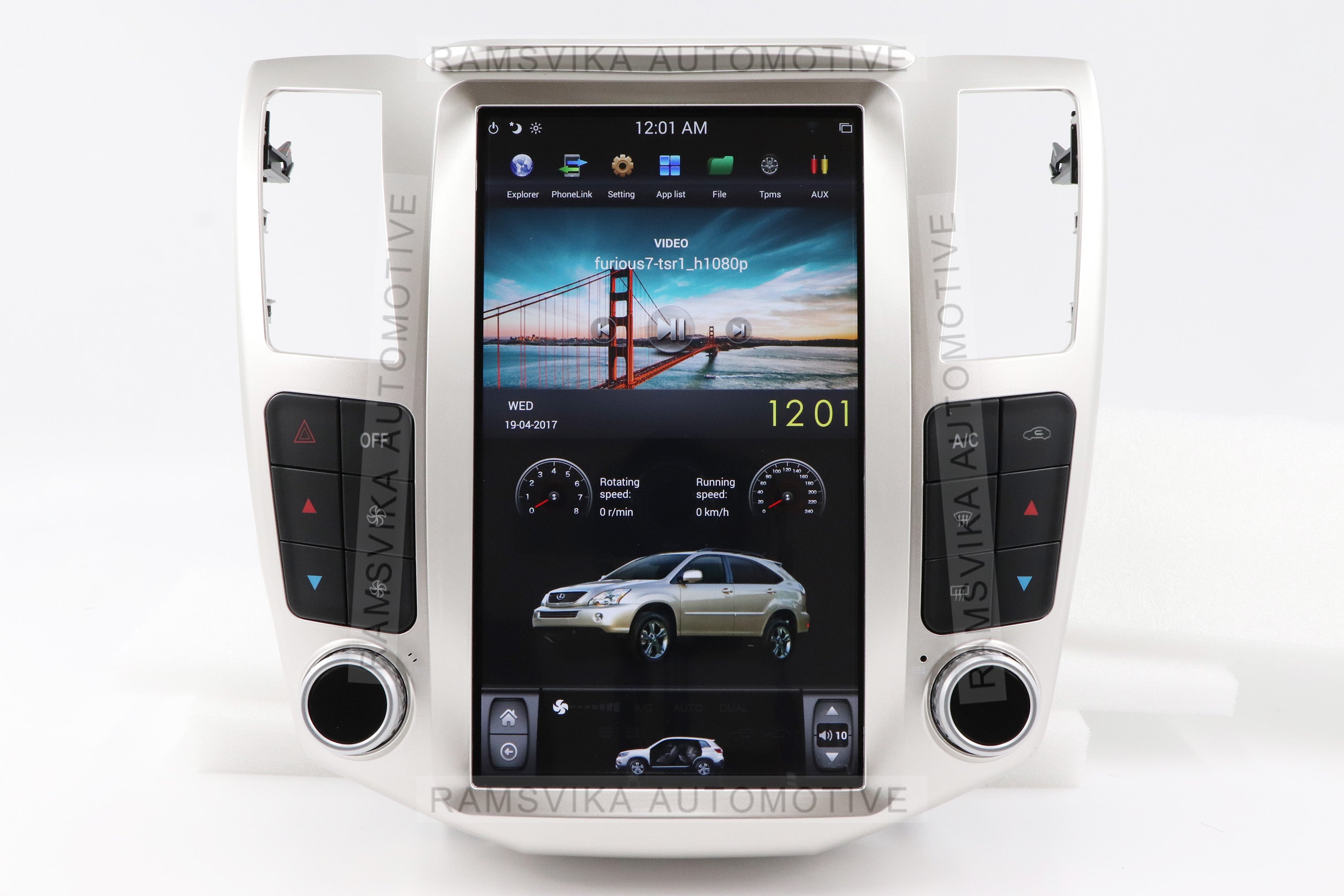 android car stereo for Lexus RX300 RX330 RX400H 2004-2008