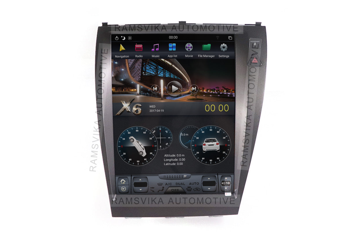 android Multimedia player for Lexus ES240 ES300 ES330 ES350 2007-2012