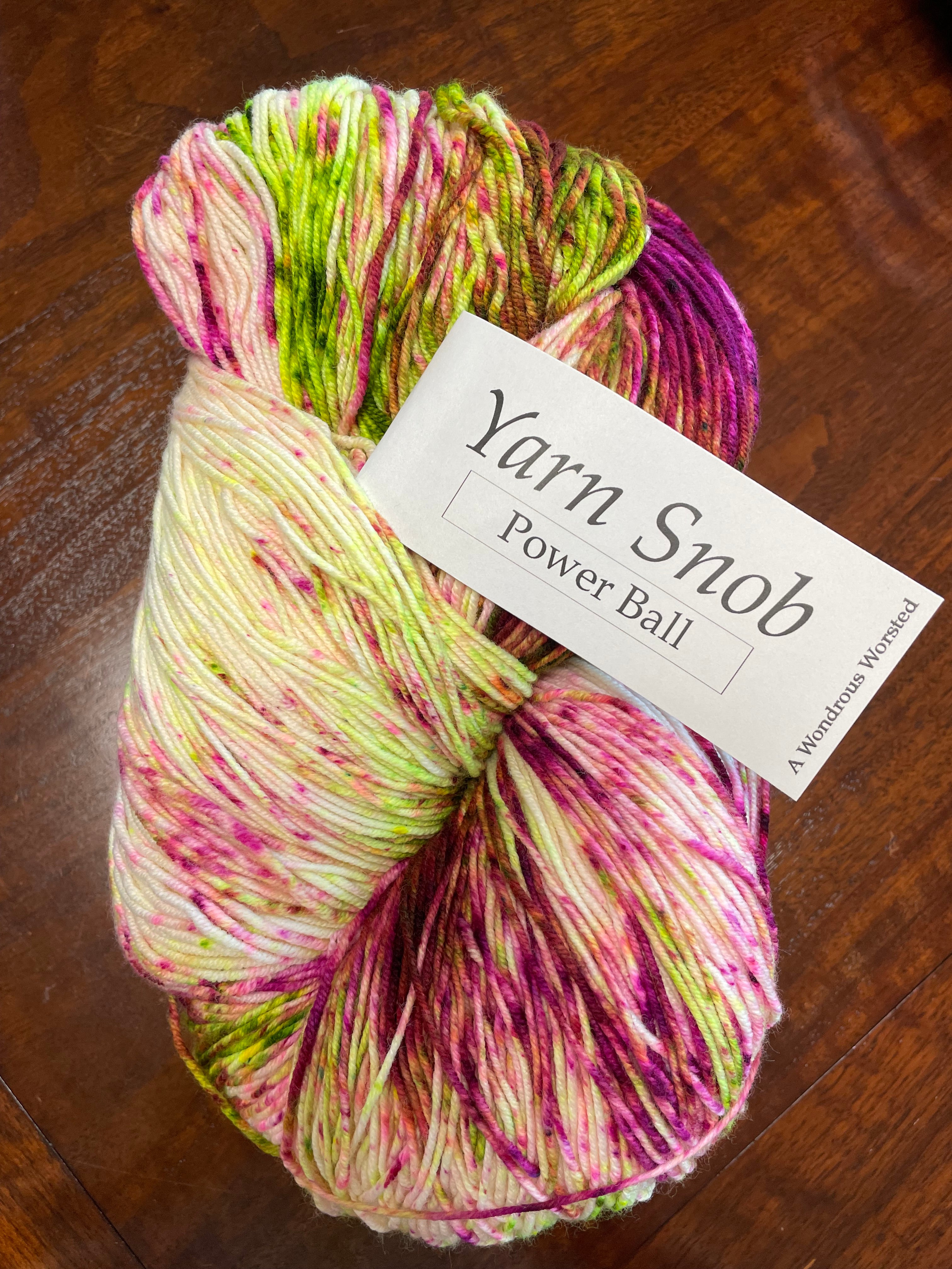 Yarn Snob Worsted Powerball