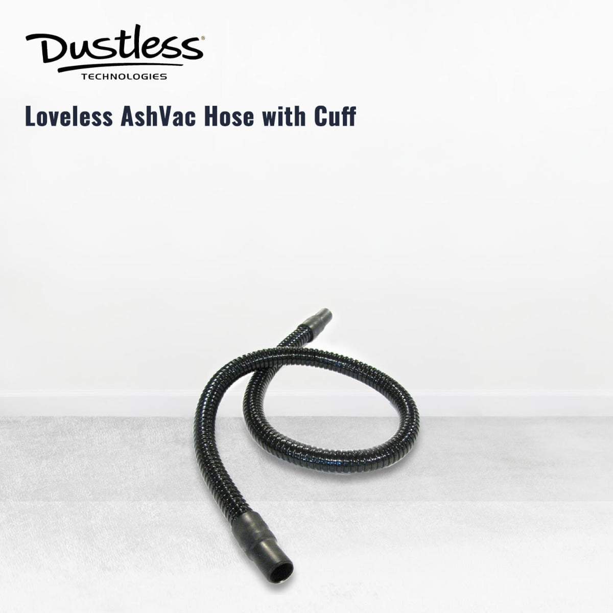 Dustless Ash Vacuum Hose with Cuff