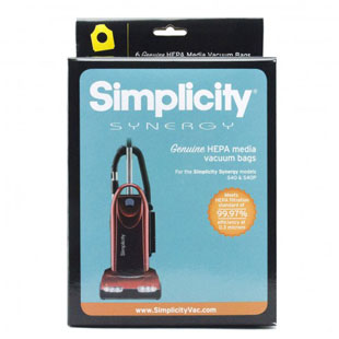 Simplicity Synergy SPH-6 HEPA Vacuum Bags