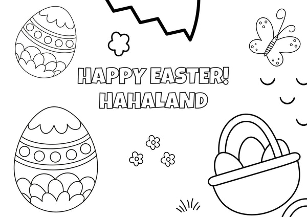 Easter free printables for kids