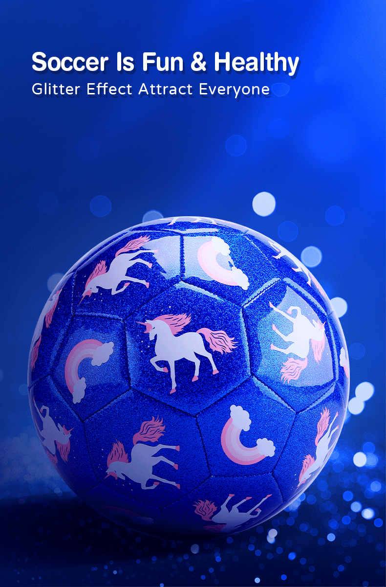 unicorn soccer ball for kids