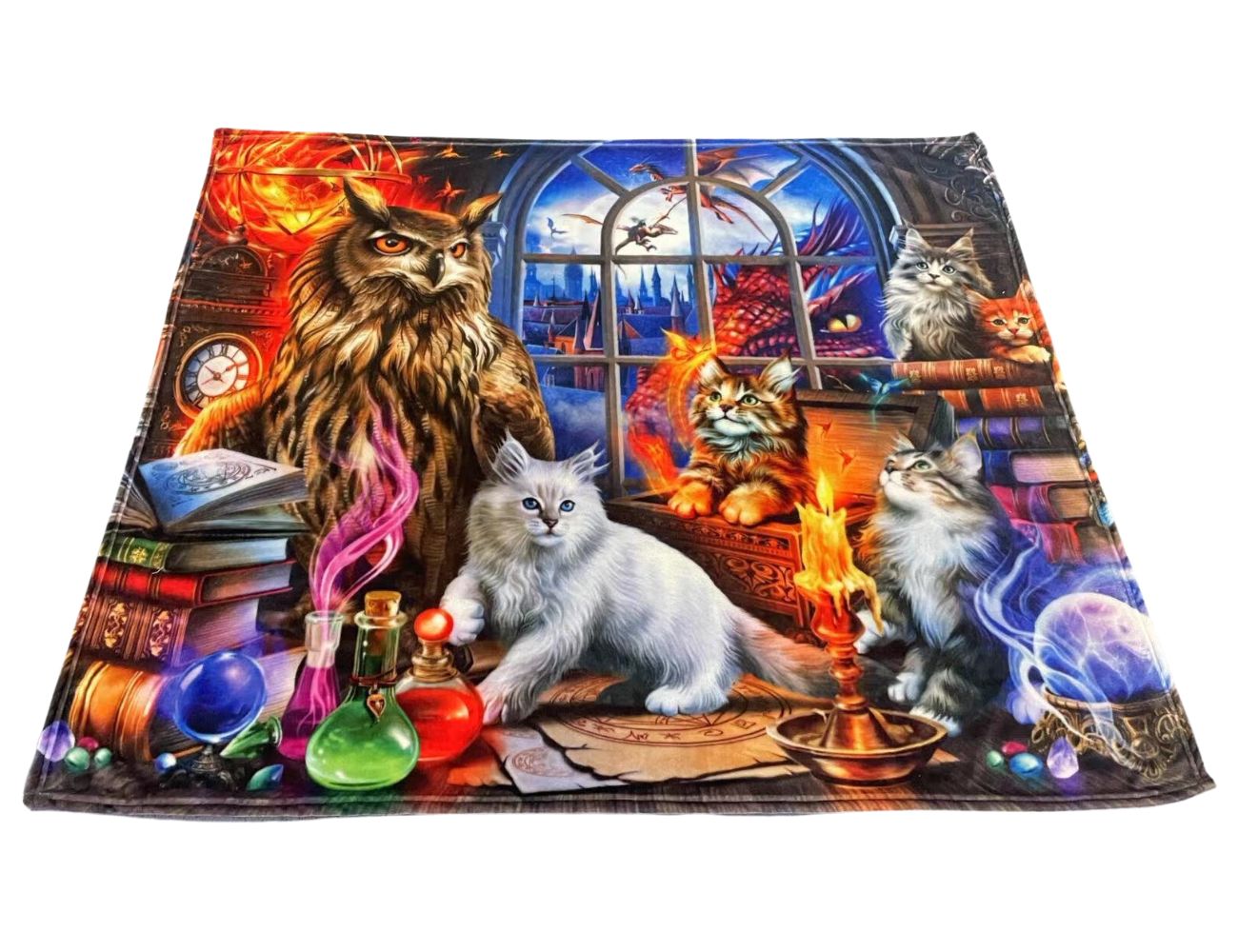 Regal Comfort - Fantasy Laboratory - Plush Decorative Throw Blanket 50