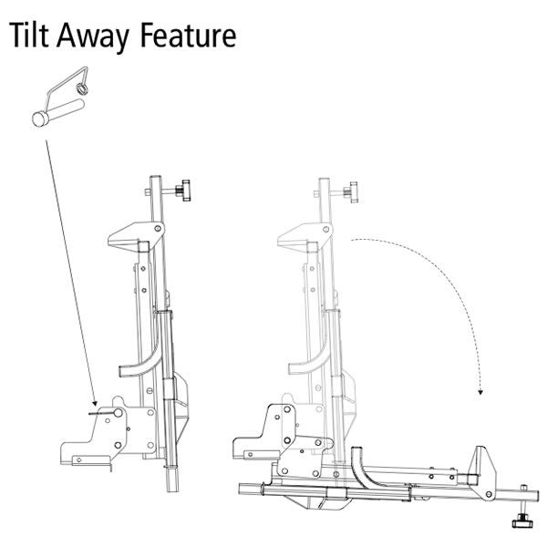 Harmar AL003 Tilt-N-Tote Wheelchair Lift