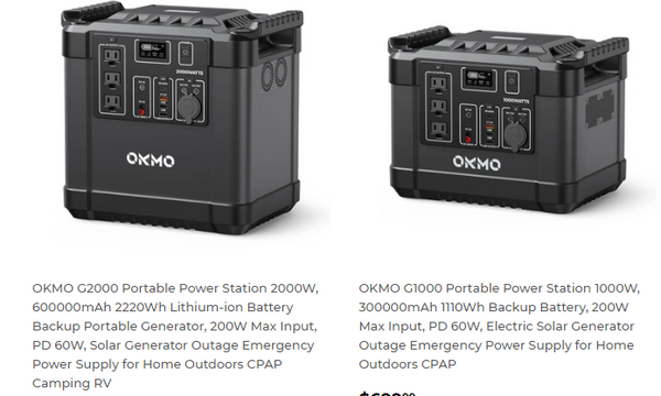 TOP 2 BEST PORTABLE POWER STATION BATTERY