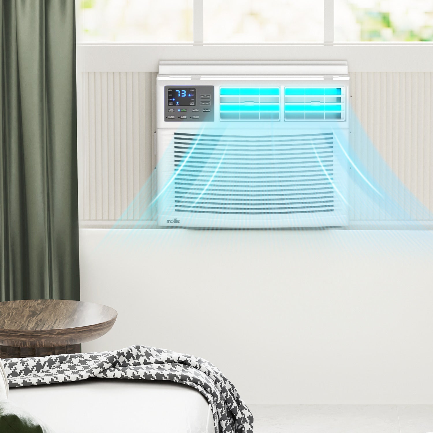 Electrical - Window Air Conditioner w/remote + Wifi App-8K