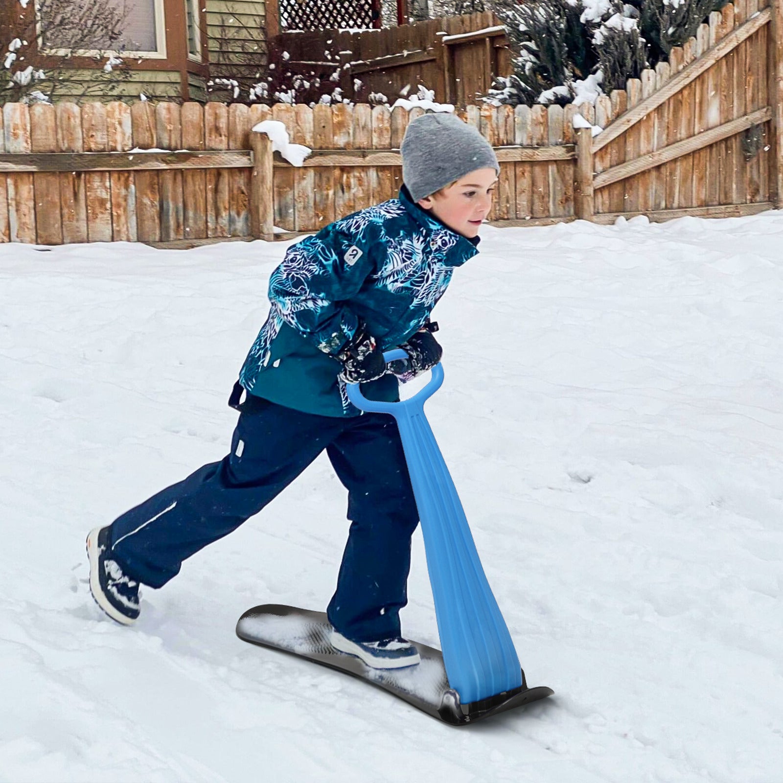 Foldable Snow Scooter